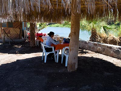 Taco stand in San Ignacio.