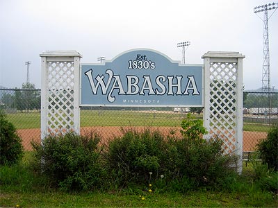 You know we had to stop in Wabasha!