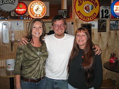 The ladies of the Station's Inn.